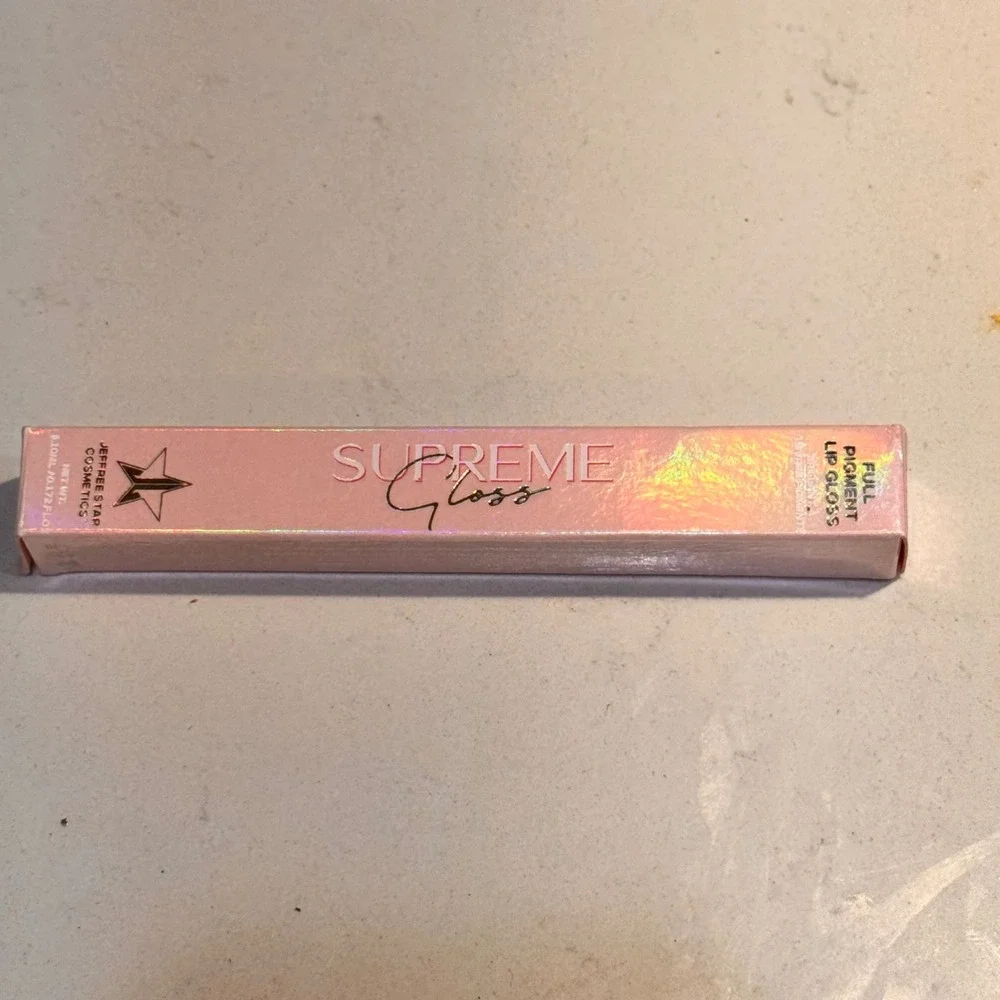New Jeffree Star Cosmetics Supreme Gloss Red Affair Full‎ Pigment Lip Gloss